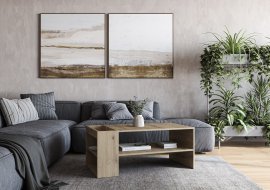 Couchtisch Murcia - Eichenholz Artisan