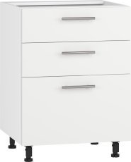 Unterschrank Vento DS3-60/82 - weiß/weiß matt