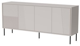 Kommode Abi – Kaschmir matt/Kaschmir hochglanz