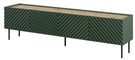TV-Kommode Onda 4D – Dunkelgrün