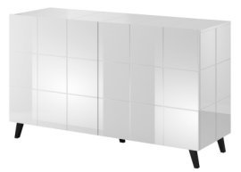 Kommode Reja KOM2D – Weiß Hochglanz