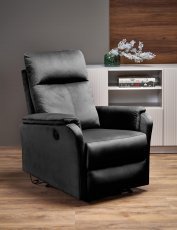 Relaxsessel Crocus mit Liegefunktion – schwarz
