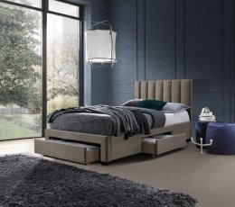 Bett Grace 120x200 cm – Beige