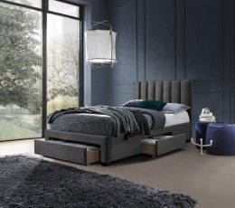 Bett Grace 120x200 cm – grau