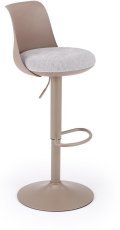 Barhocker H127 – Cappuccino/Grau