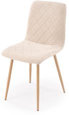 Esszimmerstuhl K525 WDF – beige/naturfarben