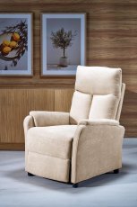 Relaxsessel Zahir mit Relaxfunktion – Beige