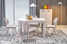 Ausziehbarer Esstisch Gizmo – 120–160 cm – Kaschmir