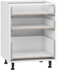 Unterschrank Vento - D3S_H-60/82 - Weiß
