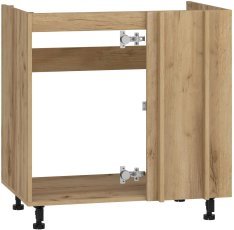 Eck-Unterschrank für Waschbecken Vento - DKN-100/82 - Eiche Craft