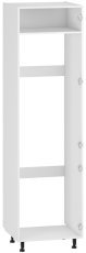 Hoher Einbauschrank für Kühlschrank Vento - DL-60/214 - Weiß