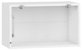 Korpus des Hängeschranks für die Dunstabzugshaube mit Glas Vento GO-60/36 – Weiß