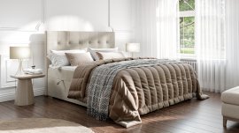 Boxspringbett Deniz 200x200 cm