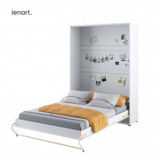 Bett im Schrank Lenart - Concept Pro 01 - 140x200 cm - weiß