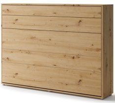 Kleiderschrankbett Lenart - Bed Concept 04 - 140x200 cm - Artisan Eiche