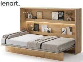 Klapptischbett Lenart - Bed Concept 05 - 120x200 cm - Artisan Eiche