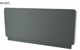 Tapfere Kopflehne CP-12 für Bett im Schrank CP-01 - Graphit