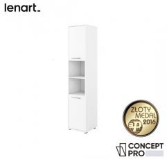 Schrank CP-08 - Weiß Hochglanz