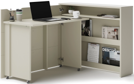 Klappbarer Schreibtisch CW-01 - Kaschmir