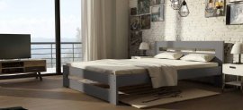 Bett Marika - 180x200 cm - Anthrazit