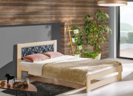 Bett Kosma 90x200 cm - Kiefernholz