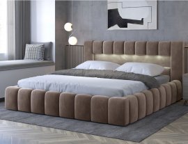 Bett Lamica mit Metallrahmen - 160х200 cm - Monolith 09
