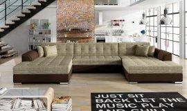 Ecksofa Vento - U oblik - Wien 03/Soft 66