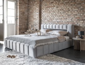 Bett Lamica mit Holzrahmen – 180×200 cm – Monolith 84