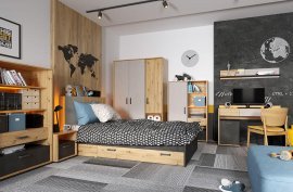 Jugendzimmer Qubic - 3er-Set