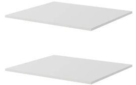 Komplett zwei Regale MX-12 für Schrank Maxi MX-02