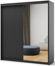 Garderobenschrank Trend TZ-01 – schwarz