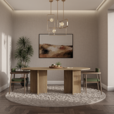 Esstisch Loen 90x204 cm – Cremona Eiche