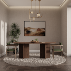 Esstisch Loen 90x204 cm – Okapi Nuss