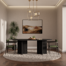 Esstisch Loen 90x204 cm – Esche Portland