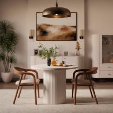 Ausziehbarer Esstisch Plot PT-05 – heller Eichenfarbton