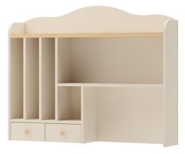 Schreibtischaufsatz Story SO-04 – Beige/Eiche Vinceza