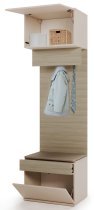 Lenart - Garderobe mit Schrank Charlie CH-08