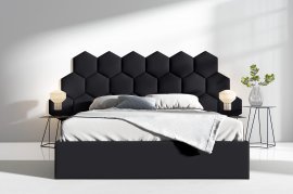 Gepolstertes Kopfteil für das Bett Satovje