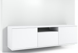 TV-Kommode Logan 150 cm - weiß