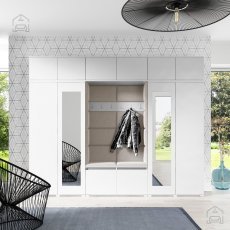 Flur-Set Emi 17 – Weiß – Trinity 02