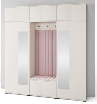 PKMebel - Flurgarderoben-Set Bianco 12