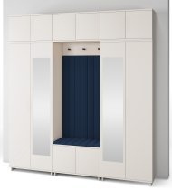 PKMebel - Flurgarderoben-Set Bianco 12