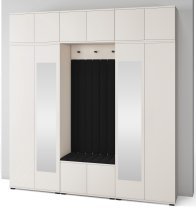 PKMebel - Flurgarderoben-Set Bianco 12