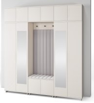 PKMebel - Flurgarderoben-Set Bianco 12