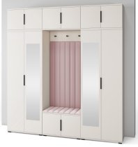 PKMebel - Flurgarderoben-Set Bianco 12