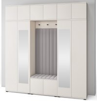 PKMebel - Flurgarderoben-Set Bianco 12