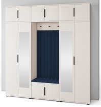 PKMebel - Flurgarderoben-Set Bianco 12