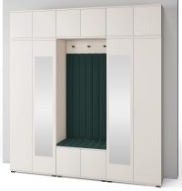 PKMebel - Flurgarderoben-Set Bianco 12