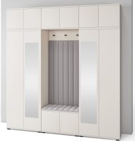 PKMebel - Flurgarderoben-Set Bianco 12