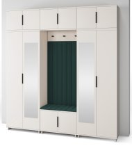 PKMebel - Flurgarderoben-Set Bianco 12